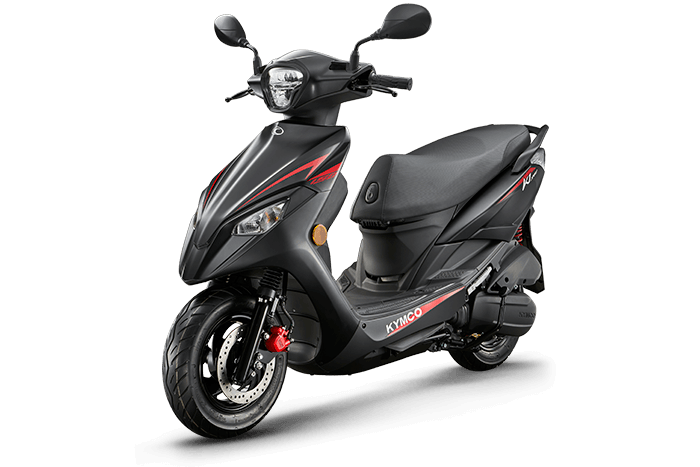 KYMCO 新 K1 平光黑 NH397FA 官方車色圖