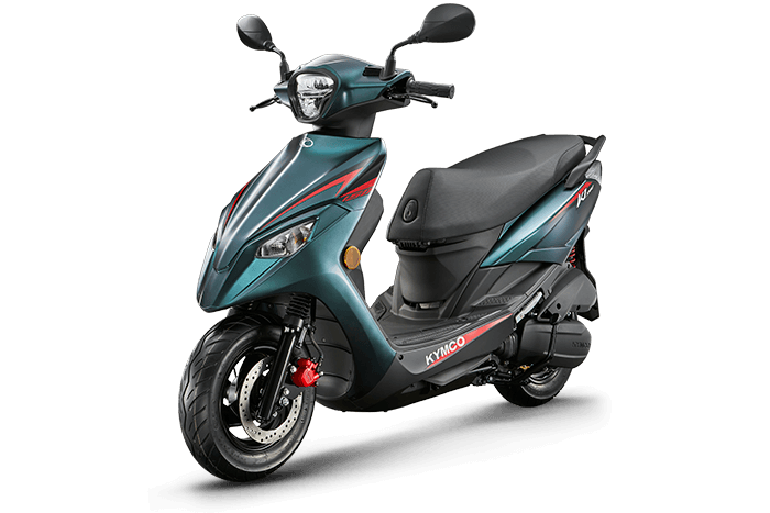 KYMCO 新 K1 極璨綠 BG075FA 官方車色圖
